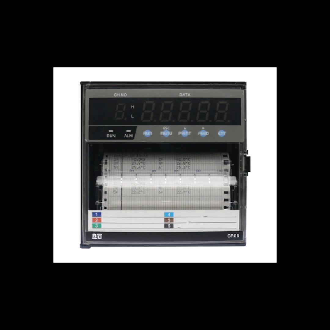 Registrador industrial con papel BRAINCHILD CR06