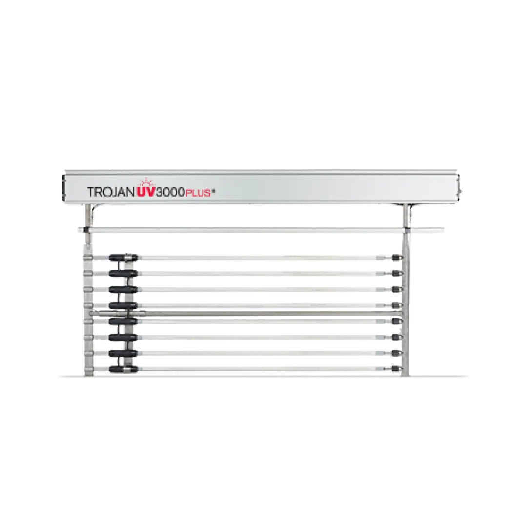 Sistema de tratamiento de aguas residuales por UV -TrojanUV3000Plus