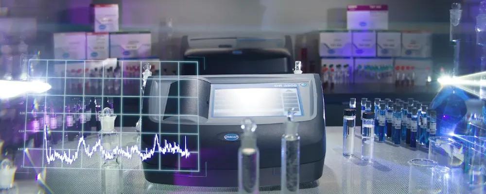 Espectofotometro clave para el analisis del agua