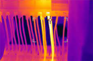 Imagen termográfica Cables