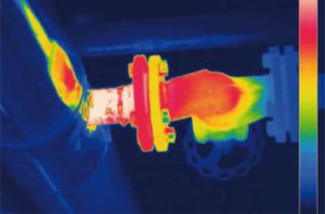 Imagen termográfica Caño