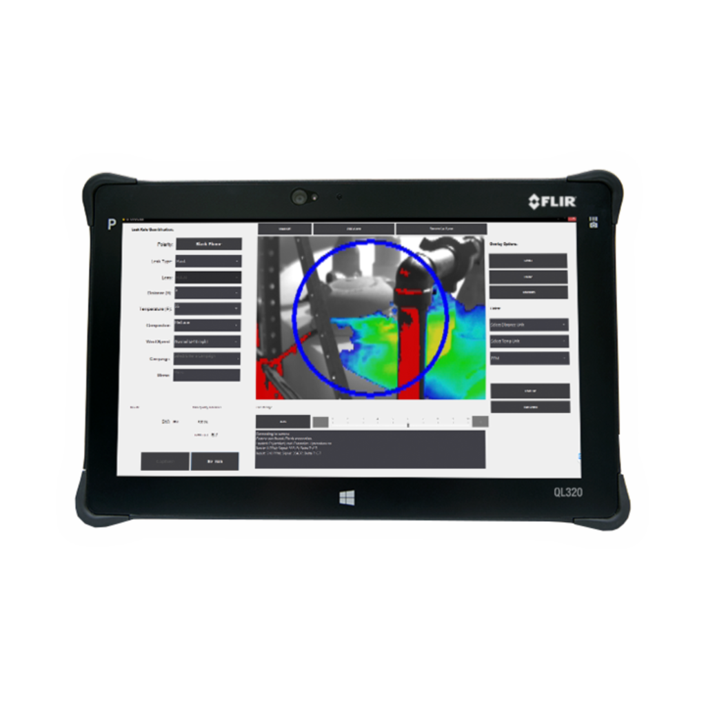 Sistema de imagen de gas térmico Flir Ql320